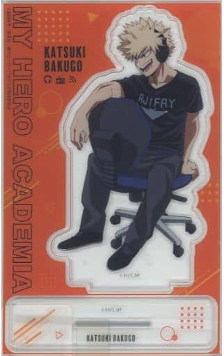 My Hero Academia Radio All Might Nippon Season 6 Katsuki Bakugo Acrylic Stand Internet Radio Station Festival 2023 Summer Exclusive Acrylic Stands [USED]