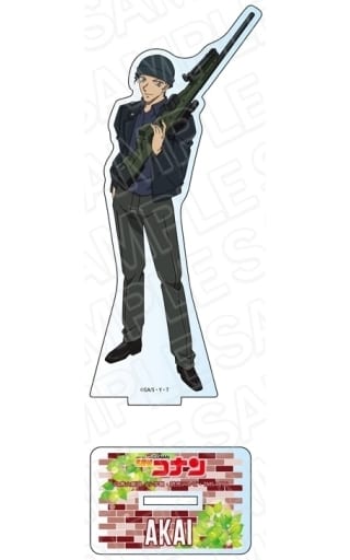 Shuichi Akai Leaf Ver. Detective Conan Acrylic Figure Acrylic Stand [USED]