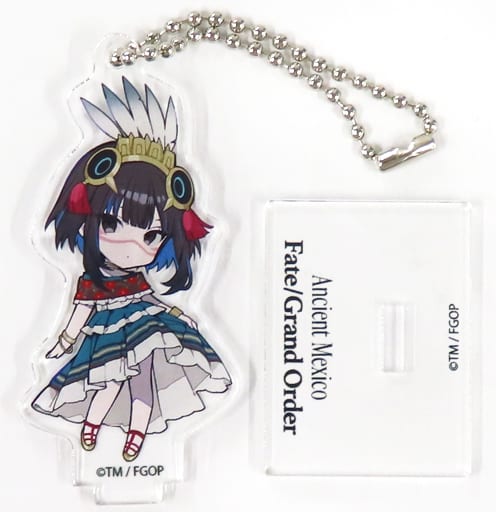 Pretender/Tlaloc Fate/Grand Order Acrylic Stand Key Chain Special Exhibition Ancient Mexico Maya, Aztec, Teotihuacan Limited Key Chain [USED]