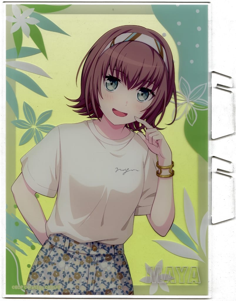 Maya Yamato BanG Dream! Girls Band Party! Illustration Acrylic Board 2023 Summer Version Acrylic Stand [USED]
