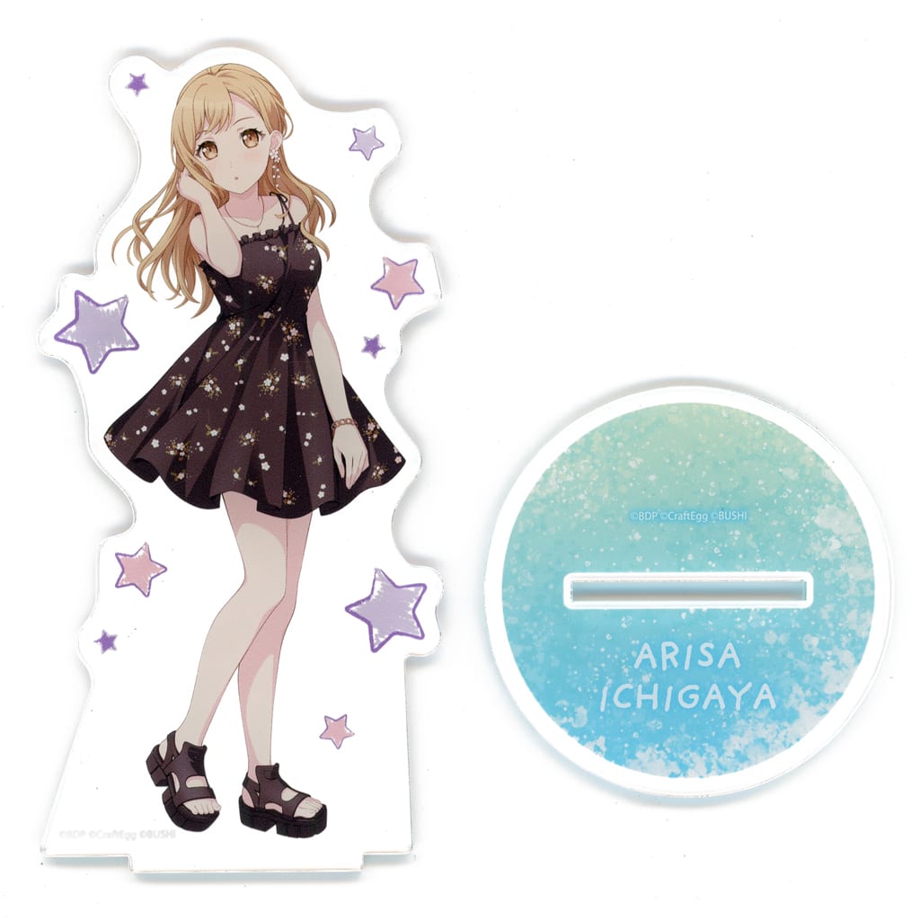 Arisa Ichigaya BanG Dream! Girls Band Party! Acrylic Stand 2023 Summer Version Gigo Festa 2023 Summer Exclusive Acrylic Stand [USED]