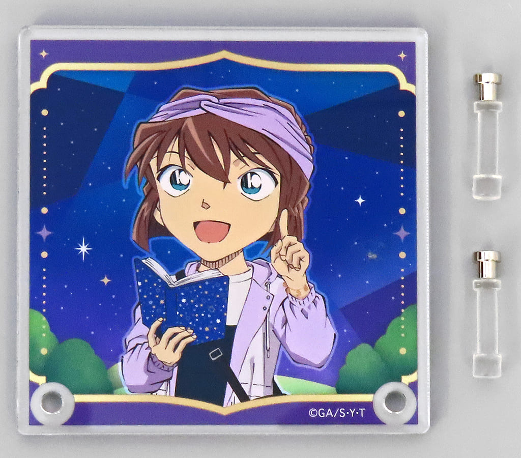 Ai Haibara Detective Conan Mini Acrylic Panels Stargazing Fair: Stargazing Series in animate Exclusive Acrylic Stand [USED]