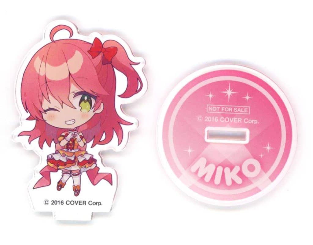 Sakura Miko VTuber Hololive X Dodecamine Original Acrylic Stand Dodekamin PET 500ml Lottery Prize Acrylic Stands [USED]