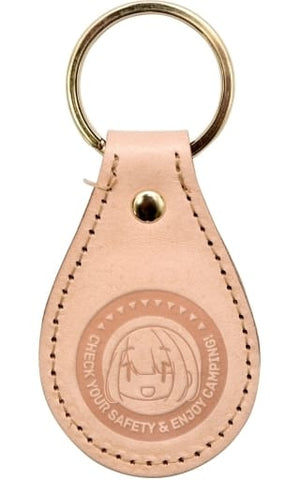 Ayano Toki Laid-Back Camp Leather Key Chain Key Chain [USED]