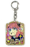 Anya Forger Look Up Dozing SPY x FAMILY Elegant!! or not Elegant Acrylic Key Chain Collection Spy Family Exhibition Limited Key Chain [USED]