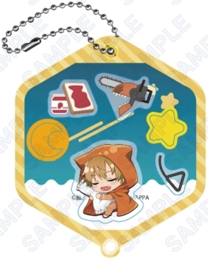 Chainsaw Man Denji Hugutto Night Shakatto Akukey Keychains [USED]