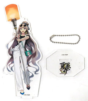 Ruler/High Priestess Johanna Fate/Grand Order By Servant Newly Drawn Illustration Acrylic Mascot F Fes. 2023 Summer Festival 8th Anniversary Limited Key Chain [USED]