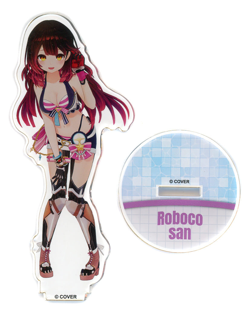 Roboco-san VTuber Hololive 3D Acrylic Stand Summer Splash Party Ver. Hololive Summer 2023 Exclusive Acrylic Stands [USED]
