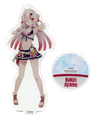 Nakiri Ayame VTuber Hololive 3D Acrylic Stand Summer Splash Party Ver. Hololive Summer 2023 Exclusive Acrylic Stands [USED]