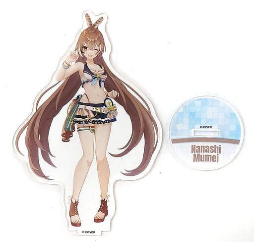 VTuber Hololive Nanashi Mumei 3D Acrylic Stand Summer Splash Party Ver. Hololive Summer 2023 Exclusive Acrylic Stands [USED]