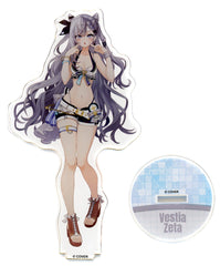 Vestia Zeta VTuber Hololive 3D Acrylic Stand Summer Splash Party Ver. Hololive Summer 2023 Exclusive Acrylic Stands [USED]