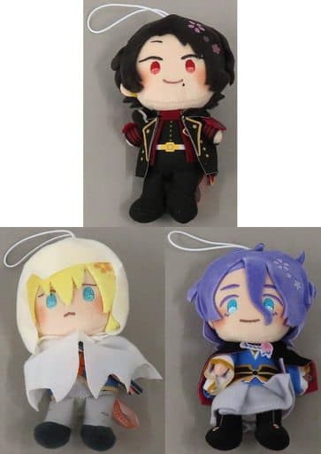 Kashu Kiyomitsu, etc. Wanpaku! Touken Ranbu Plush Mascot Vol.2 All 3 Types Set Mascot [USED]