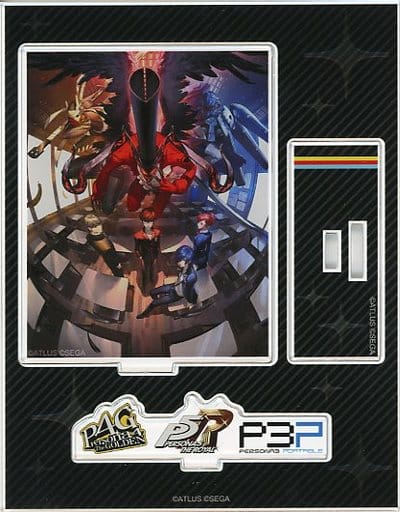 Persona Series Protagonist & Others Persona 3 4 5 Launch Commemorative Visual Acrylic Stand Acrylic Stands [USED]