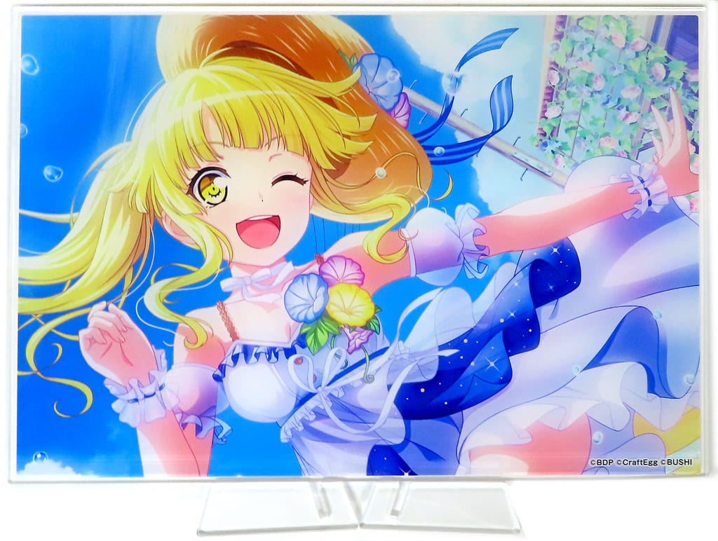 Kokoro Tsurumaki BanG Dream! Girls Band Party! Illustration Acrylic Board 2022 Vol.2 Gigo Festa 2022 Winter Exclusive Acrylic Stand [USED]