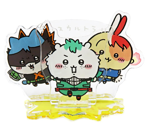 My Hero Academia X Chiikawa: Nanka Chiisakute Kawaii Yatsu Chiikawa & Others Plus Ultra!!! Layered Acrylic Stand Pop Up Store Limited Acrylic Stands [USED]