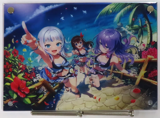 Gawr Gura, etc. VTuber Hololive Main Visual Mirror Acrylic Panel Hololive Summer 2023 C102 Venue Exclusive Acrylic Stands [USED]