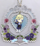 Camus Uta no Prince Sama Movie: Maji Love Kingdom Flower Ring Acrylic Key Chain China Limited Key Chain [USED]