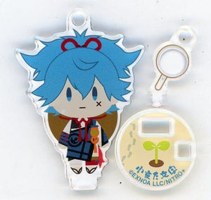 Sayo Samonji Touken Ranbu ONLINE Otomo Sanpo Mini Keychain Collection Part 3 Key Chain [USED]