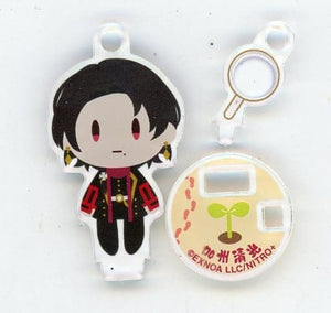 Kashu Kiyomitsu Touken Ranbu ONLINE Otomo Sanpo Mini Keychain Collection Part 3 Key Chain [USED]