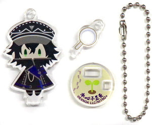 Suishinshi Masahide Touken Ranbu ONLINE Otomo Sanpo Mini Keychain Collection Vol.6 Key Chain [USED]