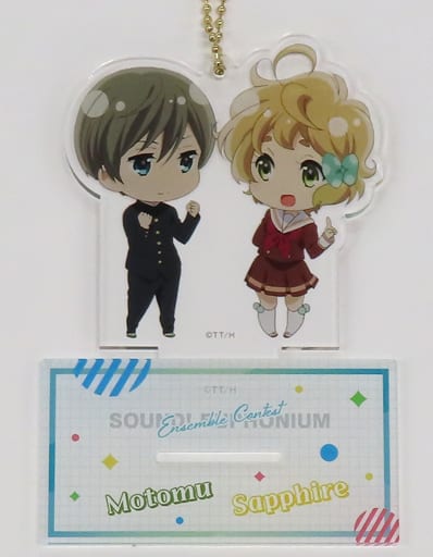 Sapphire Kawashima Motomu Tsukinaga Sound! Euphonium: Ensemble Contest Arc Stand Acrylic Charm Theater Limited Charm [USED]