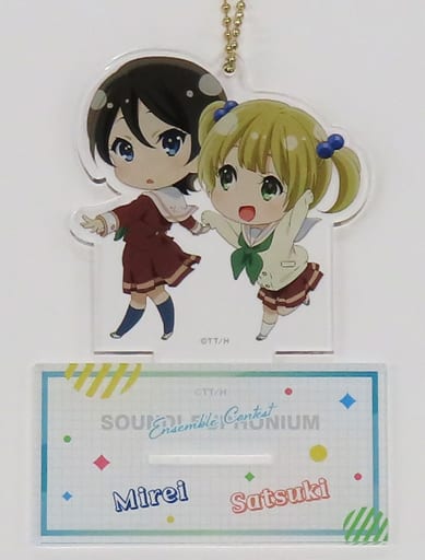 Mirei Suzuki Satsuki Suzuki Sound! Euphonium: Ensemble Contest Arc Stand Acrylic Charm Theater Limited Charm [USED]