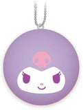 Kuromi Sanrio Characters Mochimochi Daifuku Mascot Key Ring [USED]