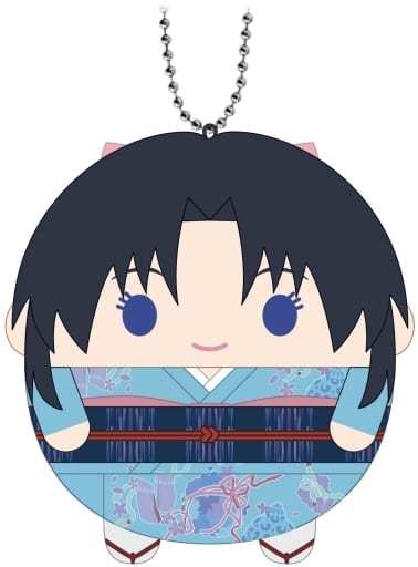 Kaoru Kamiya Rurouni Kenshin: Meiji Kenkaku Romantan Fuwakororin Key Chain [USED]