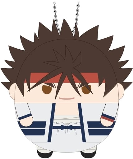 Sanosuke Sagara Rurouni Kenshin: Meiji Kenkaku Romantan Fuwakororin Key Chain [USED]
