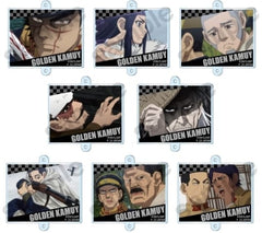 Asirpa, etc. Golden Kamuy Trading Tsunagaru! Acrylic Charm All 8 Types Set Charm [USED]