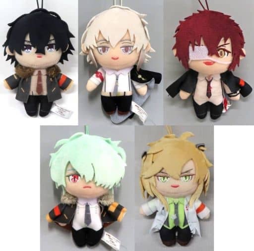Aiji Yanagi, etc. Collar x Malice Movie: Deep Cover Piconui All 5 Types Set Key Chain [USED]