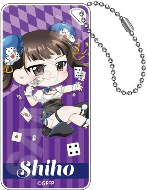 Nisizumi Shiho GIRLS und PANZER das Finale Mochikko Casino Domiteria Key Chain Jr. Key Ring [USED]