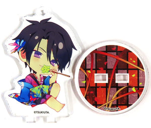 Hajime Mutsuki Tsukiuta 10th Anniversary Project Trading Acrylic Stand Key Chain Duet Cd Ver. animatecafe Tsukiuta. 10th Anniversary Cafe 2023 in July Limited Key Chain [USED]