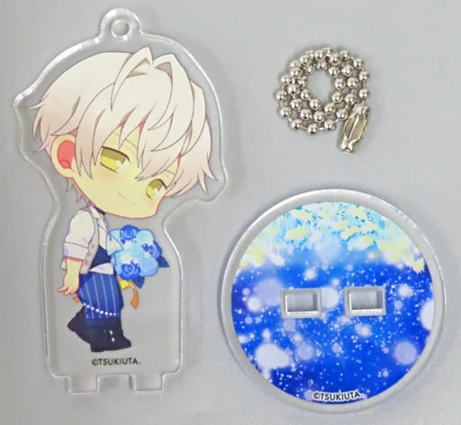 Shun Shimotsuki Tsukiuta 10th Anniversary Project Trading Acrylic Stand Key Chain Duet Cd Ver. animatecafe Tsukiuta. 10th Anniversary Cafe 2023 in July Limited Key Chain [USED]