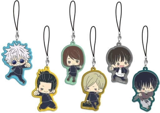 Satoru Gojo, etc. Jujutsu Kaisen Kaigyoku Gyokusetsu Trading Acrylic Charms All 6 Types Set Charm [USED]