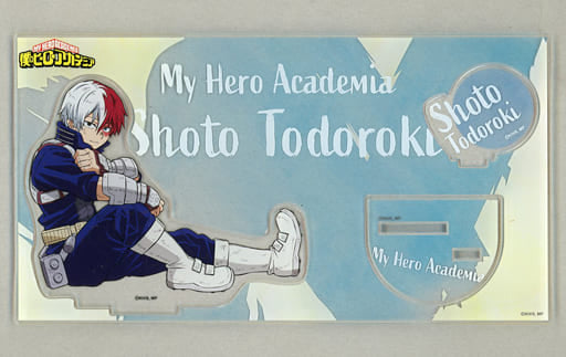 My Hero Academia Shoto Todoroki Acrylic Stand Hero's Rest! Hero Plaza 2023 Limited Acrylic Stands [USED]