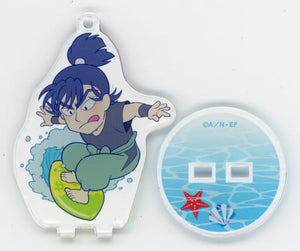 Tomesaburo Kema Nintama Rantaro Trading Acrylic Stand Key Chain Beach House Ver. Part 1 animatecafe Hyogo Navy Beach House Limited Key Chain [USED]