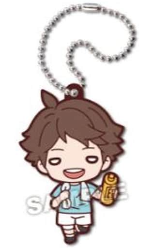 Toru Oikawa Haikyu!! Nitotan Training Menu Rubber Mascot Key Chain [USED]