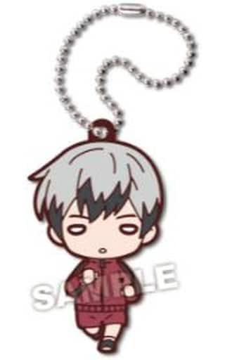 Shinsuke Kita Haikyu!! Nitotan Training Menu Rubber Mascot Key Chain [USED]