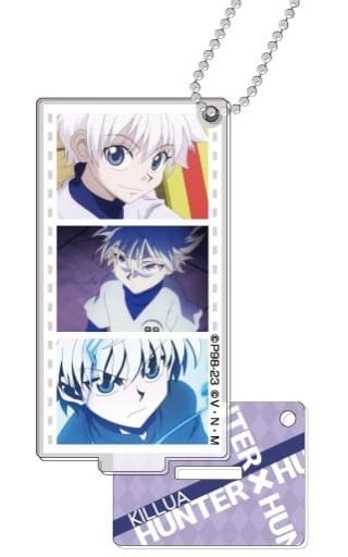 Killua Zoldyck Hunter x Hunter Famous Scene Acrylic Stand Key Chain Key Chain [USED]