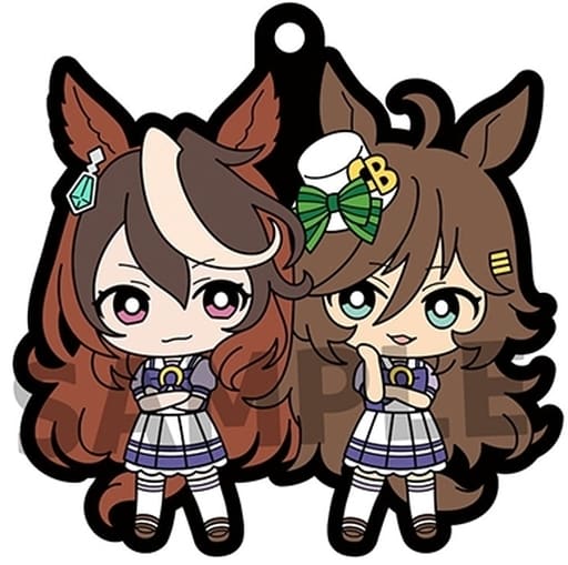 Symboli Rudolf Mr C.B. Umamusume: Pretty Derby Buddycolle Rubber Mascot Key Ring [USED]
