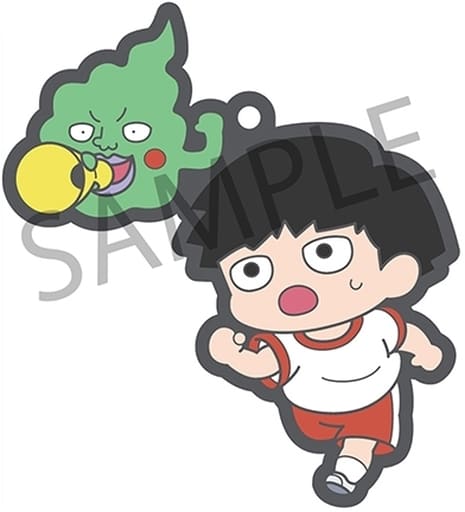Shigeo Kageyama Dimple Mob Psycho 100 III Buddycolle Rubber Mascot Key Chain [USED]