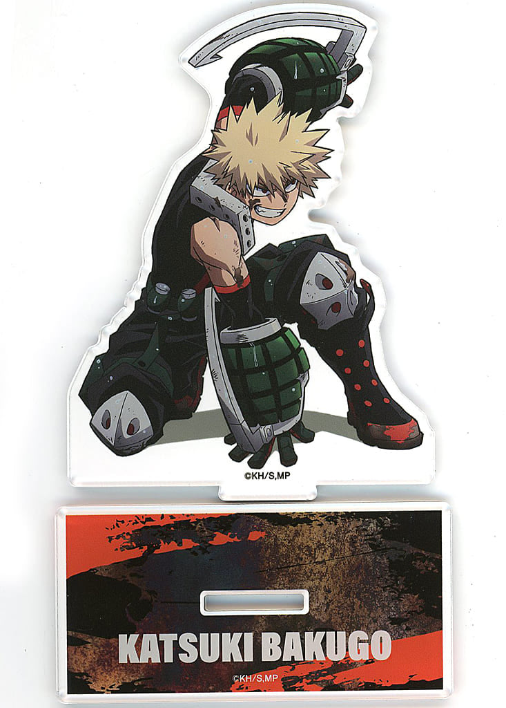 My Hero Academia Katsuki Bakugo Acrylic Stand Duel in the Rain Character Pop Store Limited Acrylic Stands [USED]