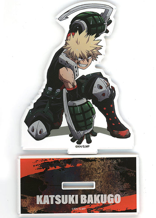 My Hero Academia Katsuki Bakugo Acrylic Stand Duel in the Rain Character Pop Store Limited Acrylic Stands [USED]