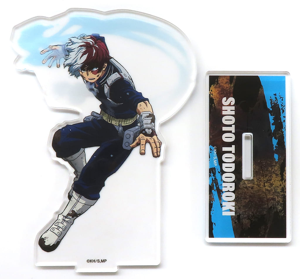 My Hero Academia Shoto Todoroki Acrylic Stand Duel in the Rain Character Pop Store Limited Acrylic Stands [USED]