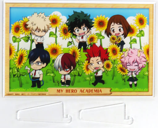 My Hero Academia Izuku Midoriya & Others Acrylic Board Character Pop Store Limited Garapon The Season with My Hero GARAPON!!! Prize S Acrylic Stands [USED]