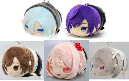Kanade Yoisaki, etc. Project Sekai Colorful Stage! Feat. Hatsune Miku Mochimochi Mascot Vol.5 All 5 Types Set Key Ring [USED]