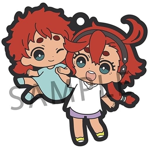 Ericht Suletta Mobile Suit Gundam: The Witch from Mercury Buddycolle Rubber Mascot Vol.2 Key Ring [USED]