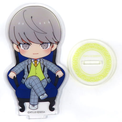 Persona Series Protagonist Persona 4 SD Acrylic Stand ESCRIT Collaboration Buffet Welcome to the Velvet Room Party Exclusive Acrylic Stands [USED]