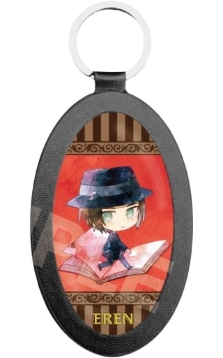 Ellen Yeager 01 Attack on Titan The Final Season Charaderu Art Leather Key Chain Key Chain [USED]